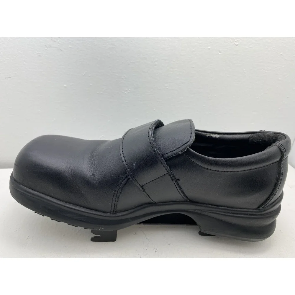 Red Wing Shoes 2413-05 Black Leather Steel Toe Slip On Work Shoes Mens 6.5 / W 8
